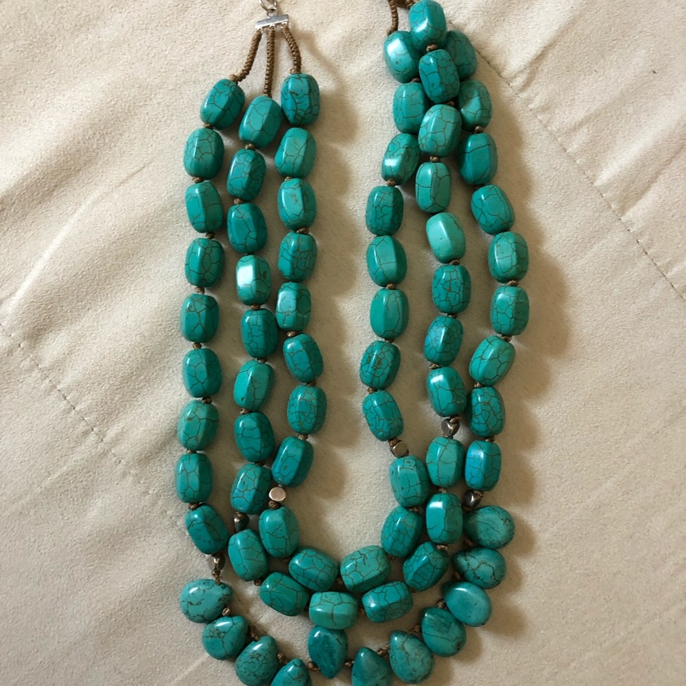 Silpada Turquoise beaded necklace